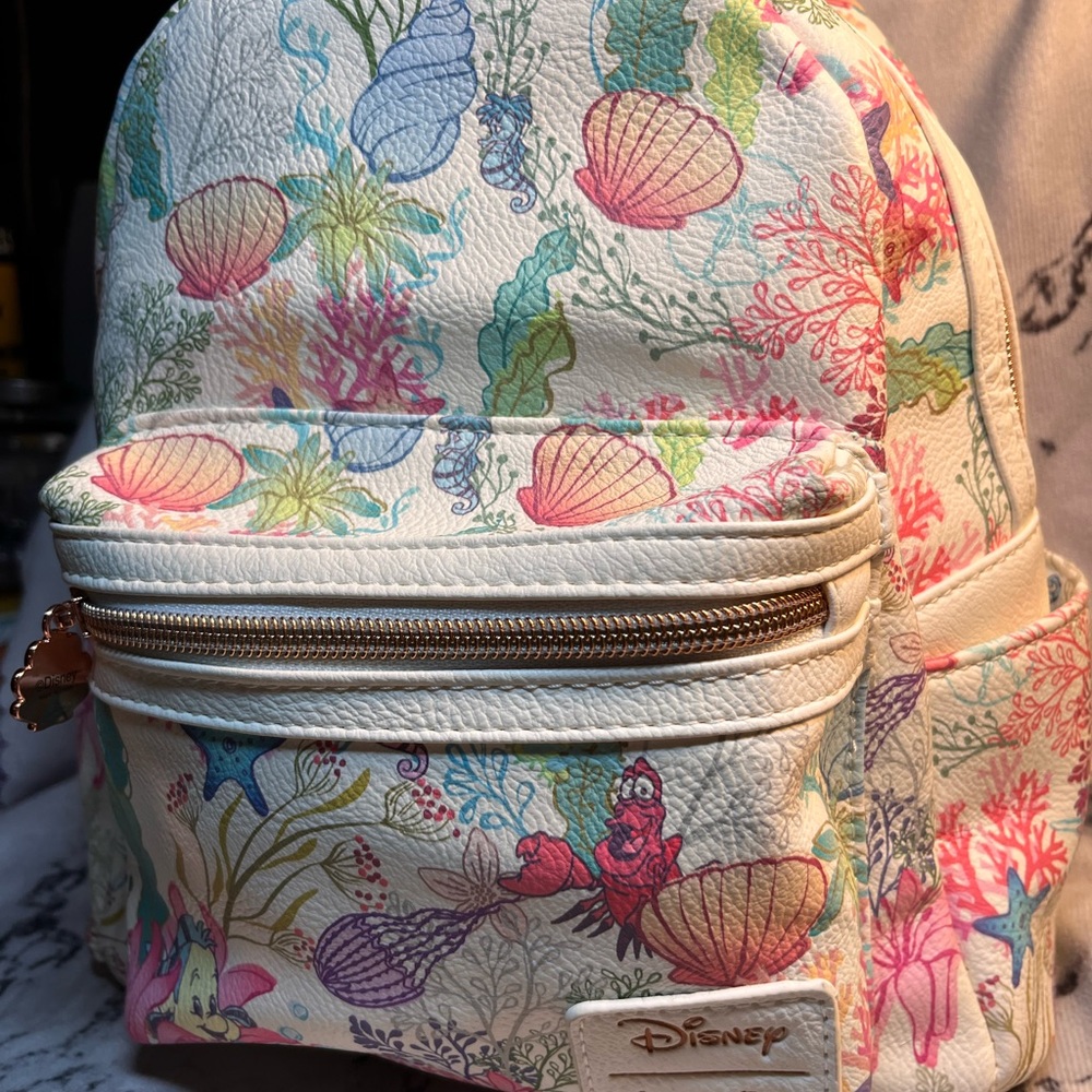 Longfly Disney Little Mermaid backpack New without tags.